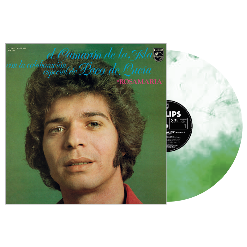 Rosa María - Vinilo (Color Marbled Verde y Blanco)