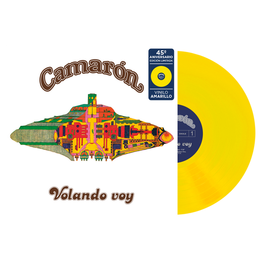 Volando Voy - Vinilo (Color Amarillo 10")