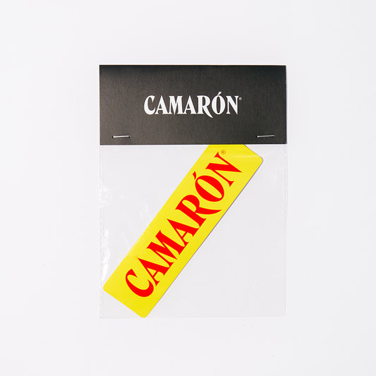 Pegatina Vinílica Coche Camarón Logotipo