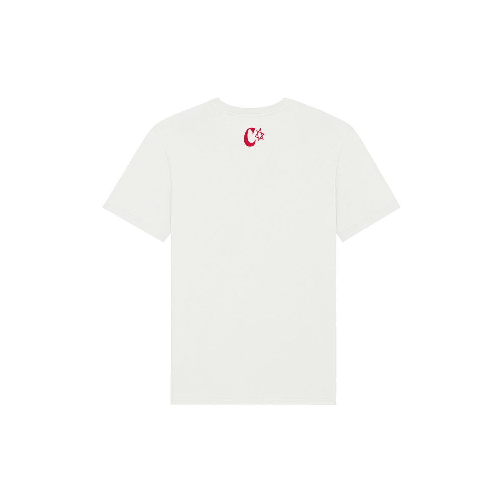 Camiseta Blanca Silueta Camarón