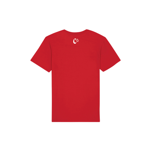 Camiseta Roja Silueta Camarón