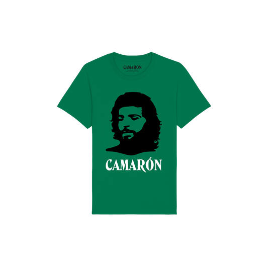 Camiseta Verde Silueta Camarón