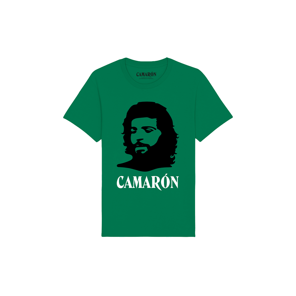 Camiseta Verde Silueta Camarón