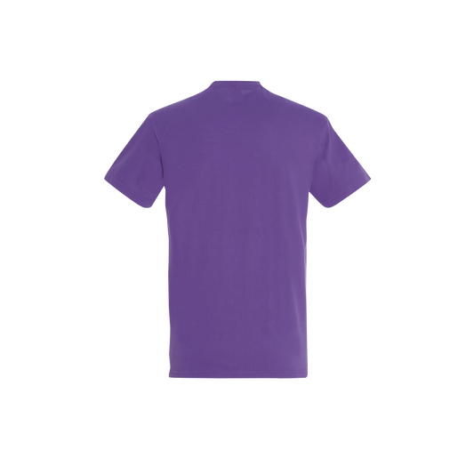 Camiseta Morada Camarón Logo Fotográfico