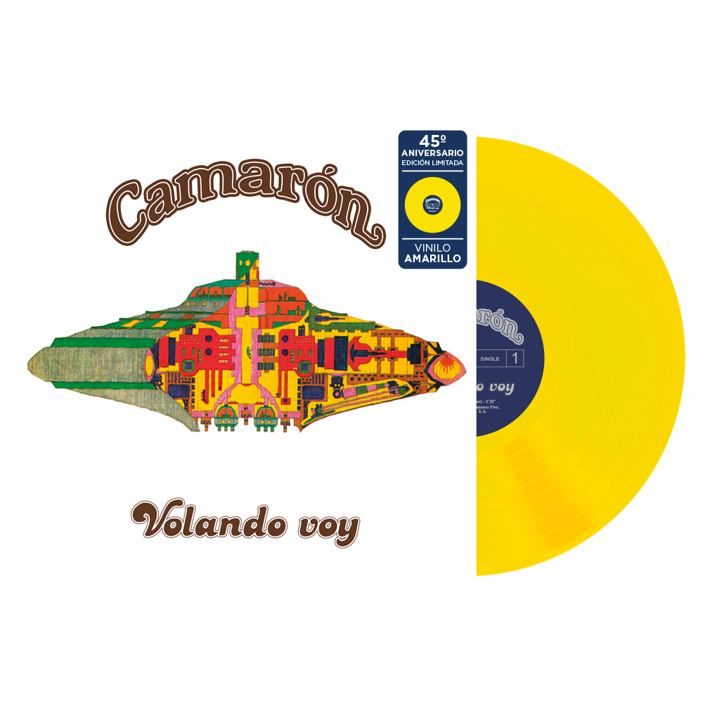 Camarón De La Isla Volando Voy Vinilo (Color Amarillo 10