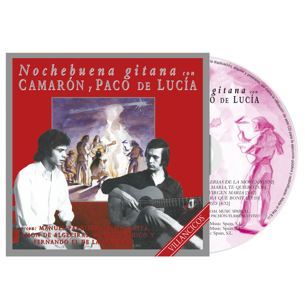 Nochebuena Gitana Con Camarón Y Paco De Lucía - CD