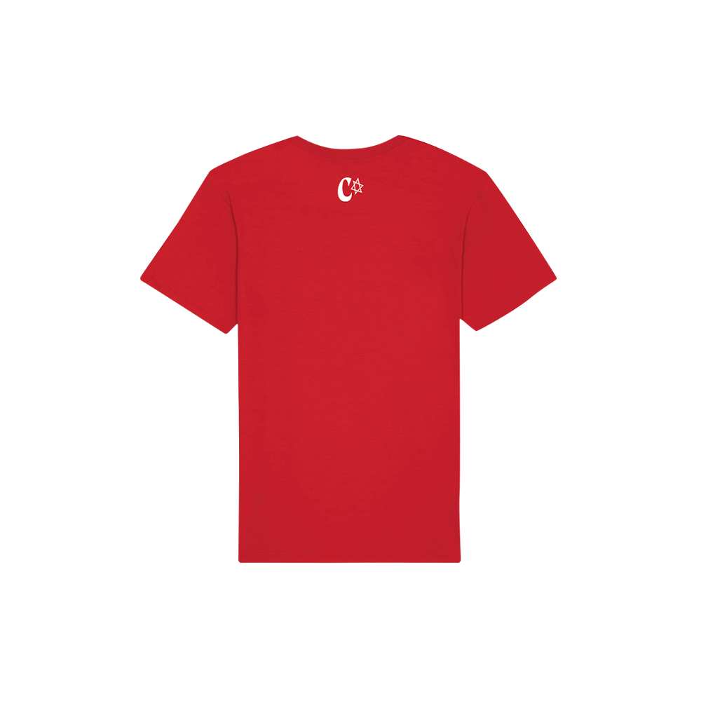 Camiseta Roja Silueta Camarón