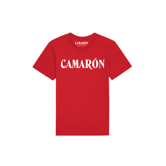 Camiseta Roja Logo Camarón