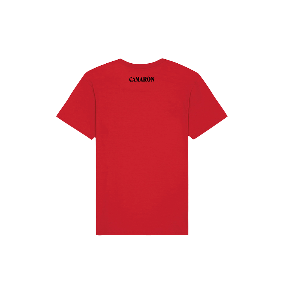 Camaron De La Isla Camiseta Roja Icon Camaron Camaron de la Isla